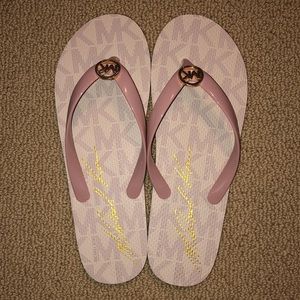 Michael Kors - Ballet Logo Flip Flops